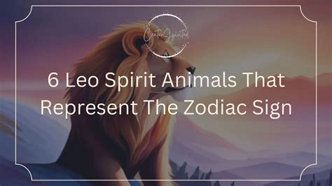 leo zodiac chinese|what is leo's spirit animal.